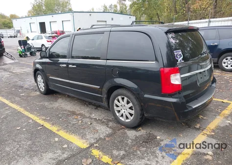 2012 Chrysler Town & Country Touring-L из США, поврежденный, VIN 2C4RC1CG7CR369512